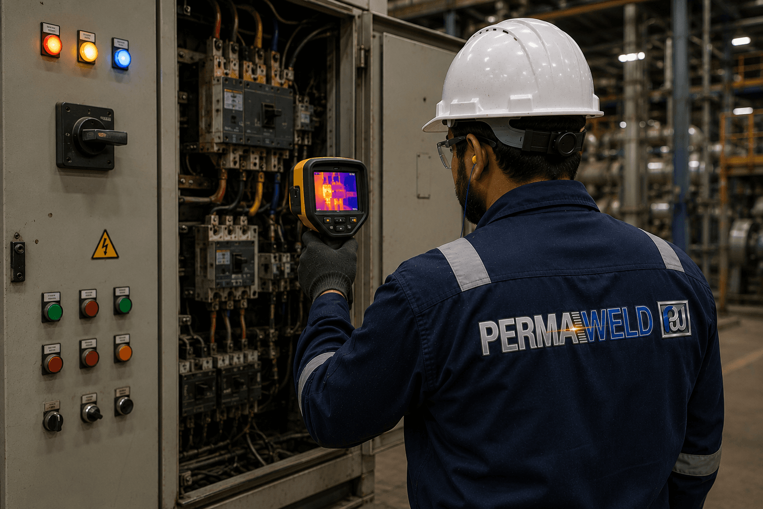 Thermography Audits — Permaweld industrial engineers at work