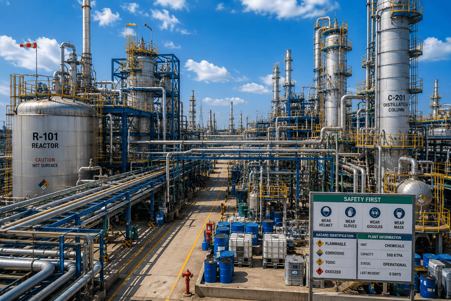 Chemicals industry